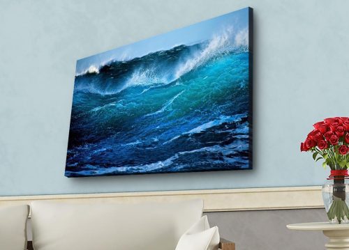 ASIR Nástěnný obraz s LED osvětlením WAVE - Obrázek 2