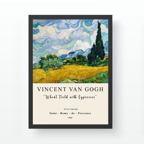 ASIR Dekorativní obraz van Gogh POLE Polystyren 35x45cm - Obrázek 2