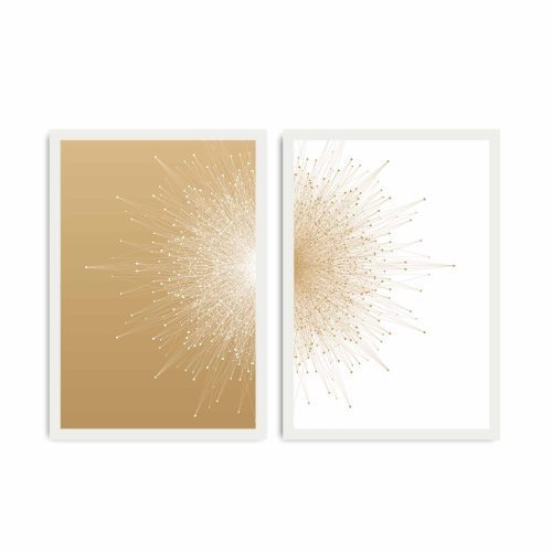 ASIR Obraz na MDF s rámem 2ks VÝBUCH ENERGIE 35 x 50 cm - Obrázek 2