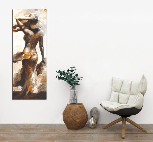 ASIR Obraz na plátně ŽENA V PLAVKÁCH 30 x 80 cm - Obrázek 2