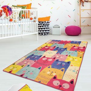 ASIR Dětský koberec (200 x 290) CATS MULTI DJT