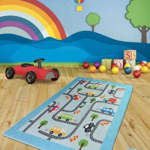 ASIR Dětský koberec(100 x 160 cm) BABY CARS autíčka
