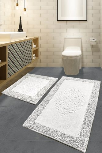 ASIR Koupelnová předložka PIANTE bílá 2 ks