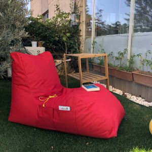 ASIR Sedací vak DAYBED červený