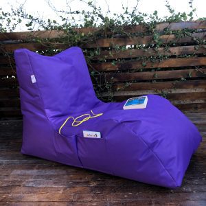 ASIR Sedací vak DAYBED fialový