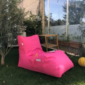 ASIR Sedací vak DAYBED růžový
