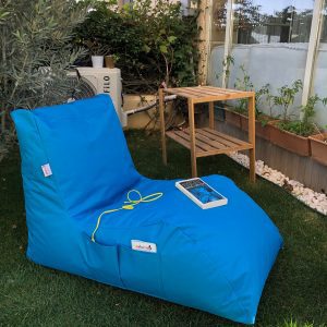 ASIR Sedací vak DAYBED světle modrý