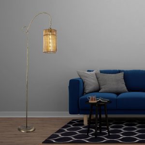 ASIR stojací lampa CYLINDER zlatá