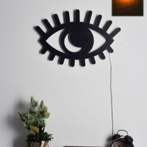 ASIR Nástěnná dekorace s LED podsvícením EVIL EYE