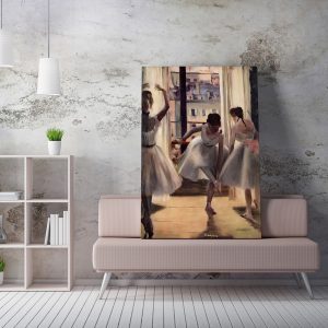 ASIR Obraz na plátně ( 50 x 70 cm) Edgar Degas – baletky