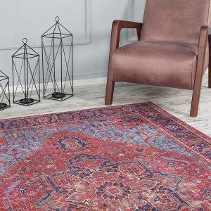 ASIR Koberec (75 x 150) CLARET RED AL červený
