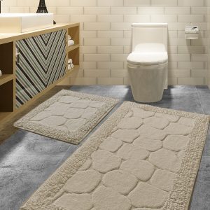 ASIR Koupelnová předložka STONE béžová 2 ks