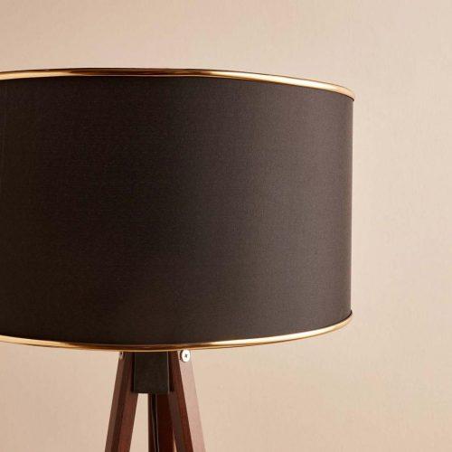 ASIR Stojací lampa AYD-3448 tmavá a hnědá - Obrázek 2