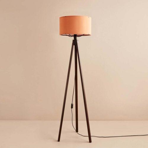 ASIR Stojací lampa AYD-3448 tmavá a oranžová