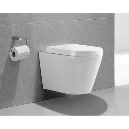 Závěsná WC mísa MEXEN RICO + WC sedátko se zpomalovacím mechanismem - Obrázek 2