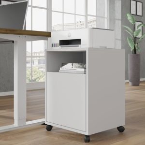 BIM Pojízdný kontejner pod stůl Bimotion bílý