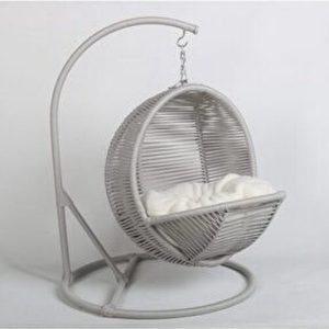 ASIR Houpací křeslo pro kočky CAT šedé