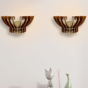 ASIR Nástěnná lampa 209 ořech