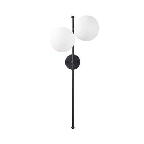 ASIR Nástěnná lampa FAZLI černá - Obrázek 2