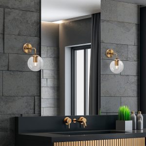 ASIR Nástěnná lampa VIRAN mosazná