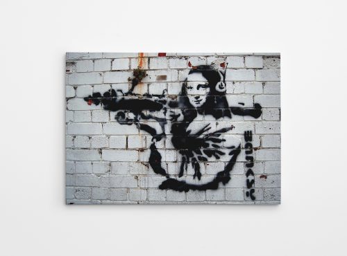 ASIR Nástěnný obraz ARMED LISA plátno - Obrázek 2