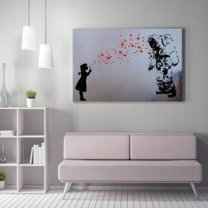 ASIR Nástěnný obraz ASTRONAUT plátno 70 x 100 cm