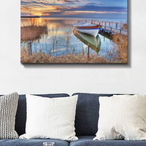 ASIR Nástěnný obraz BOAT plátno 70 x 100 cm