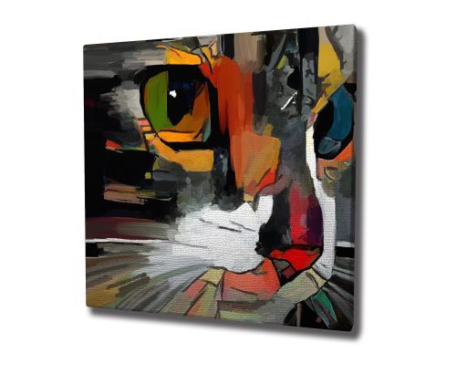ASIR Nástěnný obraz CAT ABSTRACT 45 x 45 cm - Obrázek 2