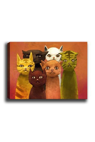 ASIR Nástěnný obraz CATS plátno 50 x 70 cm - Obrázek 2