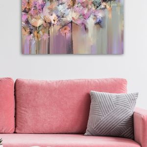 ASIR Nástěnný obraz FLOWERS plátno 50 x 70 cm