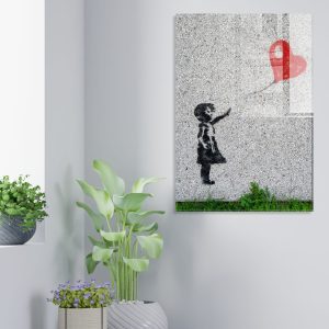 ASIR Nástěnný obraz GIRL sklo 50 x 70 cm