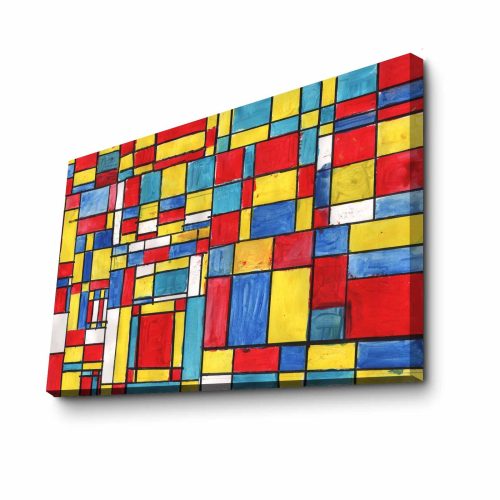 ASIR Nástěnný obraz MONDRIAN 100 x 70 cm - Obrázek 2