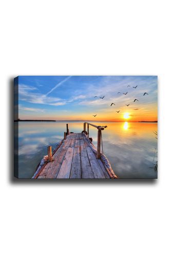 ASIR Nástěnný obraz SUNSET plátno 70 x 100 cm - Obrázek 2