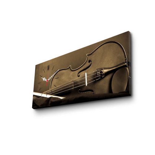 ASIR Nástěnný obraz s hodinami HOUSLE 70 x 30 cm - Obrázek 2