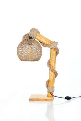 ASIR Stojací lampa CANATA přírodní - Obrázek 2