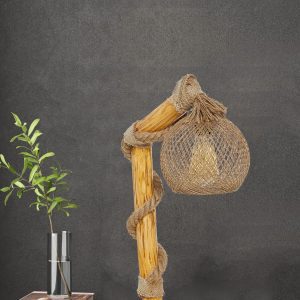 ASIR Stojací lampa CANATA přírodní