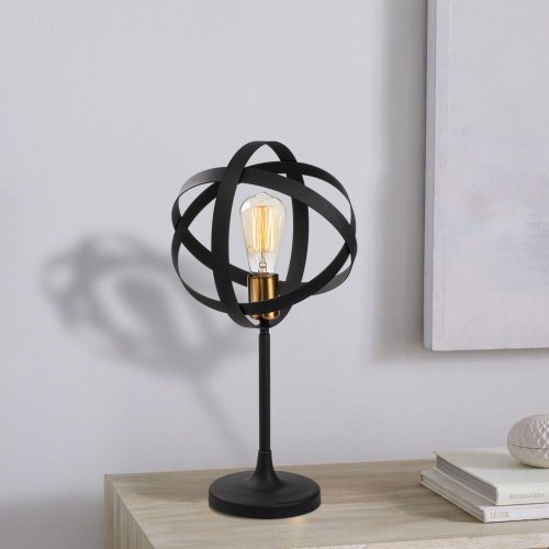 ASIR Stolní lampa GEZEGEN zlatá černá