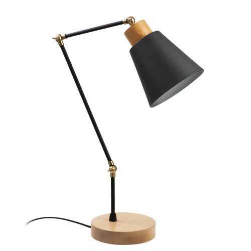 ASIR Stolní lampa MANAVGAT černá - Obrázek 2