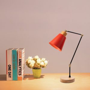 ASIR Stolní lampa MANAVGAT červená