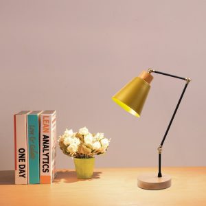 ASIR Stolní lampa MANAVGAT zlatá