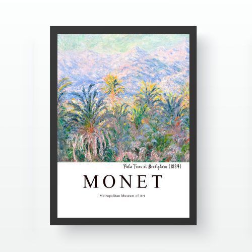ASIR Dekorativní obraz Monet PALMOVÝ LES Polystyren 35x45cm - Obrázek 2