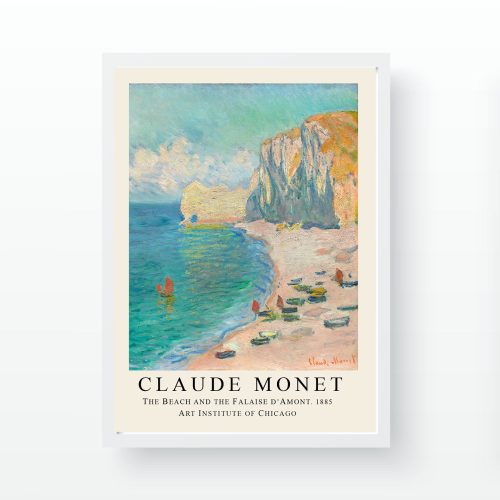 ASIR Dekorativní obraz Monet PLÁŽ 35x45cm - Obrázek 2