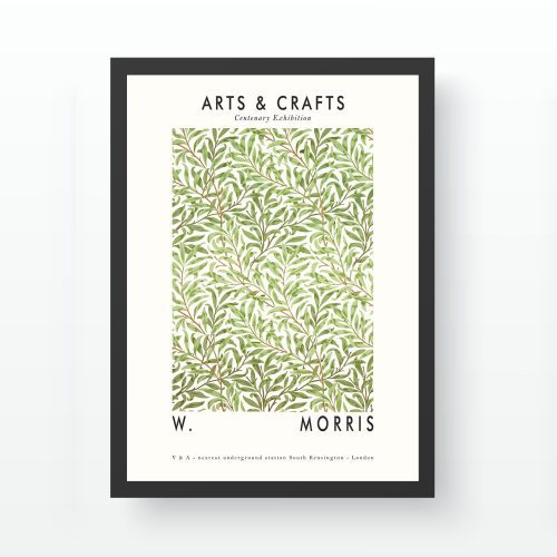 ASIR Dekorativní obraz Morris LISTY Polystyren 35x45cm - Obrázek 2