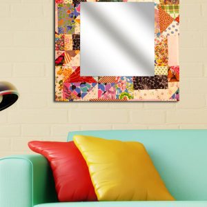 ASIR Dekorativní zrcadlo PATCHWORK 50 x 50 cm
