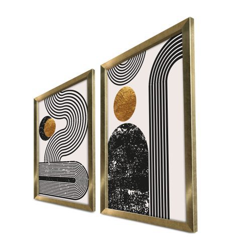 KRUHY A OBLOUKY 53 x 38 cm