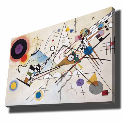 ASIR Obraz na plátně GEOMETRICKÁ ABSTRAKCE 100 x 70 cm - Obrázek 2