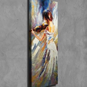 ASIR Obraz na plátně HOUSLISTKA 30 x 80 cm