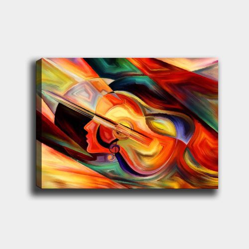 ASIR Obraz na plátně HUDEBNÍ MÚZA 100 x 70 cm - Obrázek 2