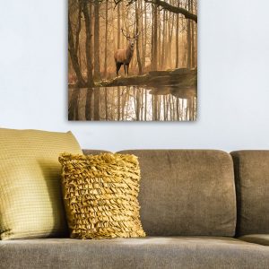 ASIR Obraz na plátně JELEN 50 x 70 cm