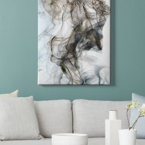 ASIR Obraz na plátně KOUŘ 70 x 100 cm